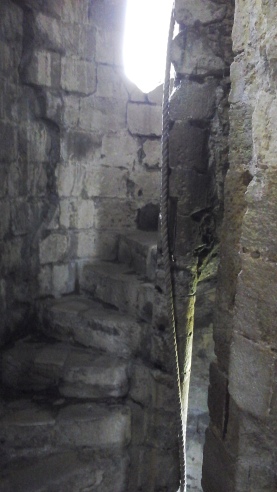 Stairs in keep
