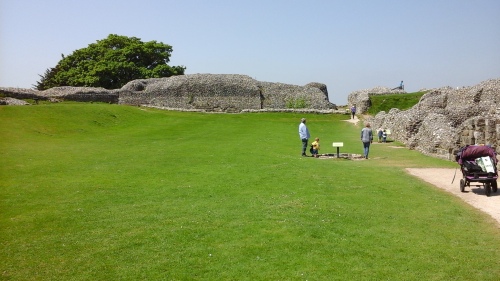 Tower and courtyard house, Old Sarum